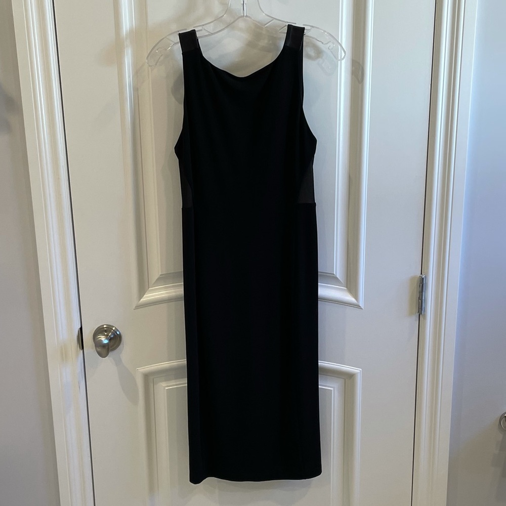 Alice and Olivia Air sleeveless black dress